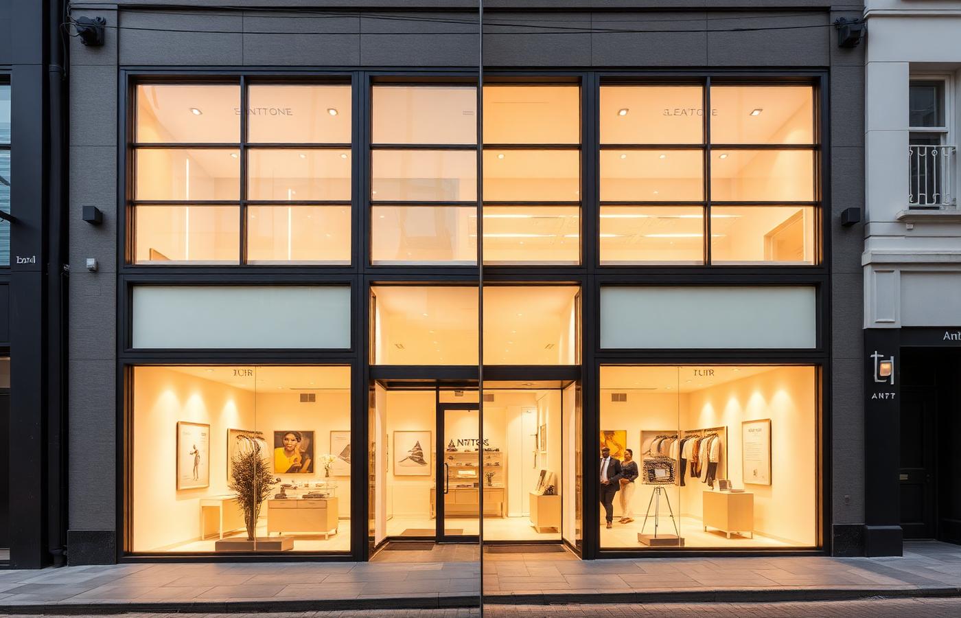 Osu Retail Frontage after renovation